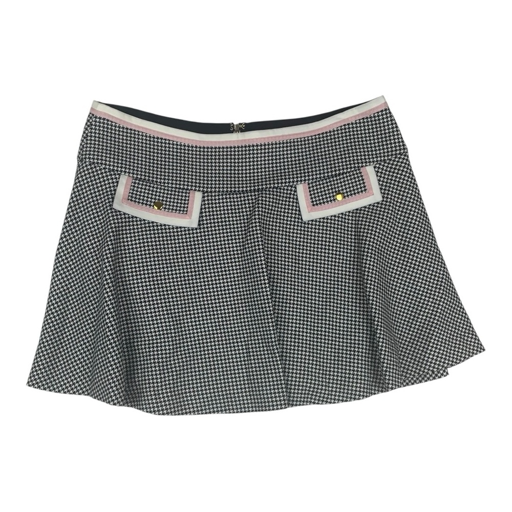 Alice + Olivia Black and White Mini Skirt - Picture 2 of 11